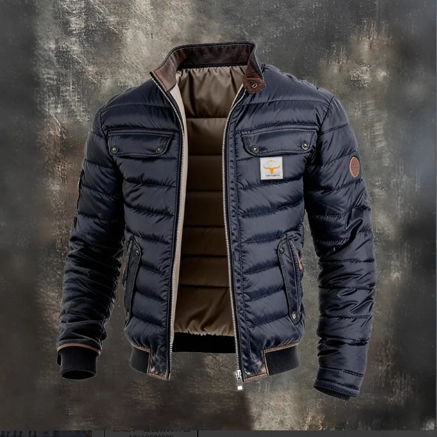 Men’s Retro Quilted Jacket 1
