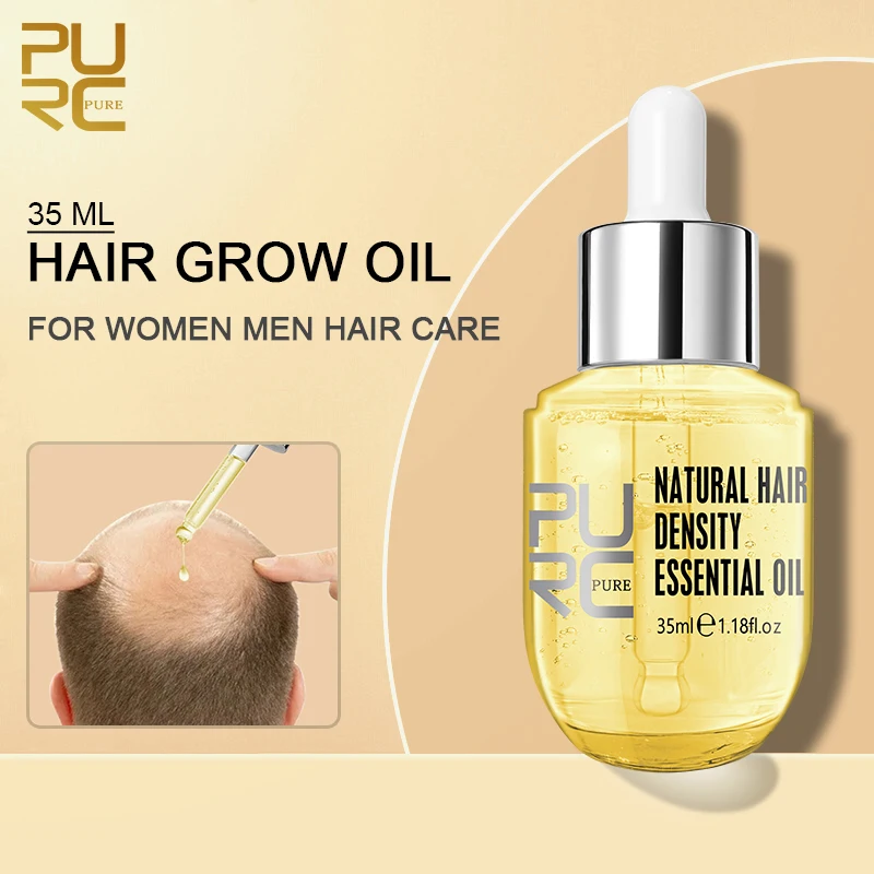 Purc Ginger Essence Hair Growth Products Fast Regrowth Oil Serum Hair