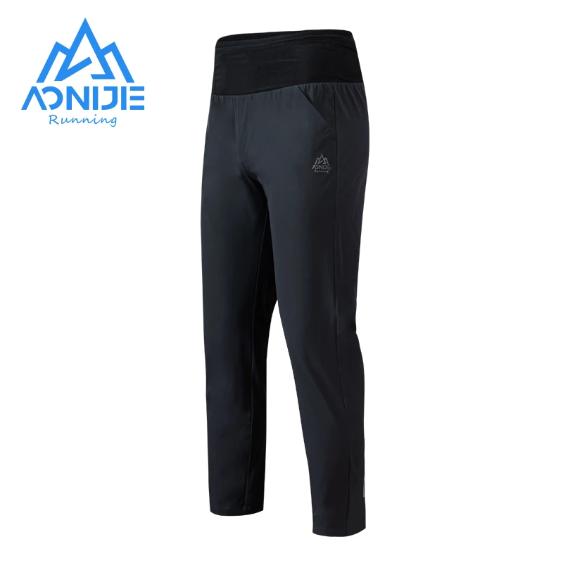 

AONIJIE FM5163 Men Sports Quick Drying Pants Tracksuit Bottoms Running Mid-rise Drawstring Trousers For Daily Fitness Gym