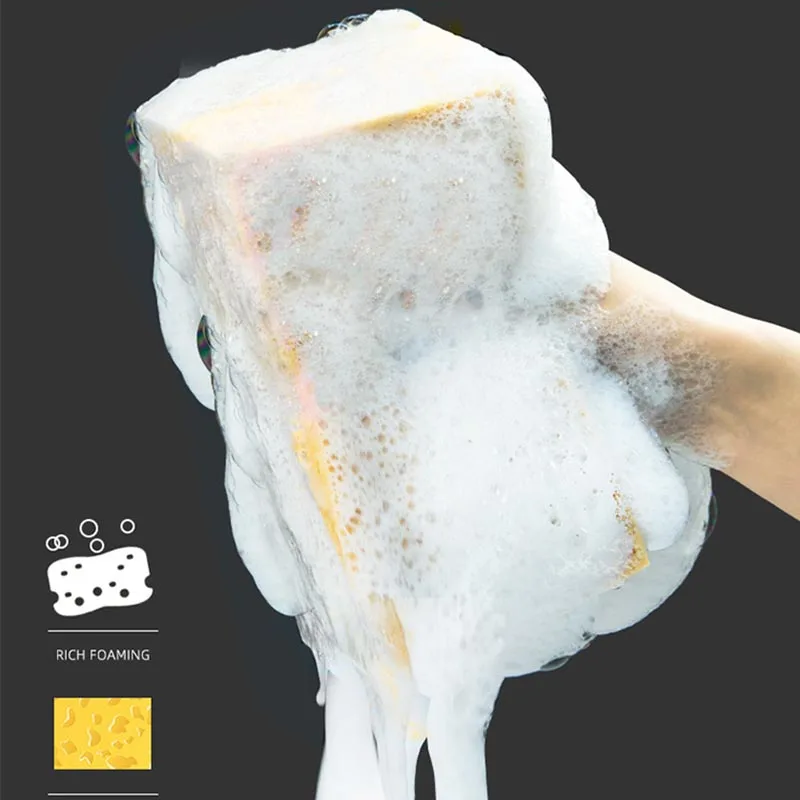 Car Washing Sponge Large Honeycomb Sponges Brush Dusting Detailing Washing Car Cleaning Tools Motorcycle Accessories