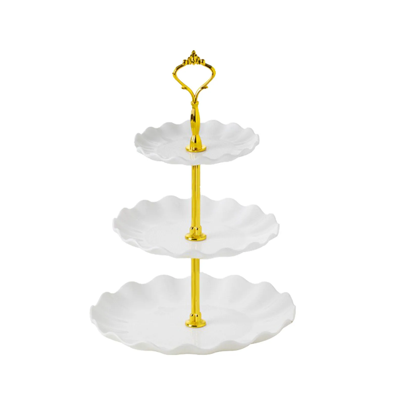3-Tier Dessert Stand Fruit Stand Pastry Stand Cake Cupcake Holder Serving Platter for Party Wedding Home Decor,cake stand