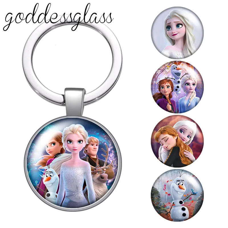 Porte-clés Disney La Reine des Neiges - Elsa, Anna & Olaf