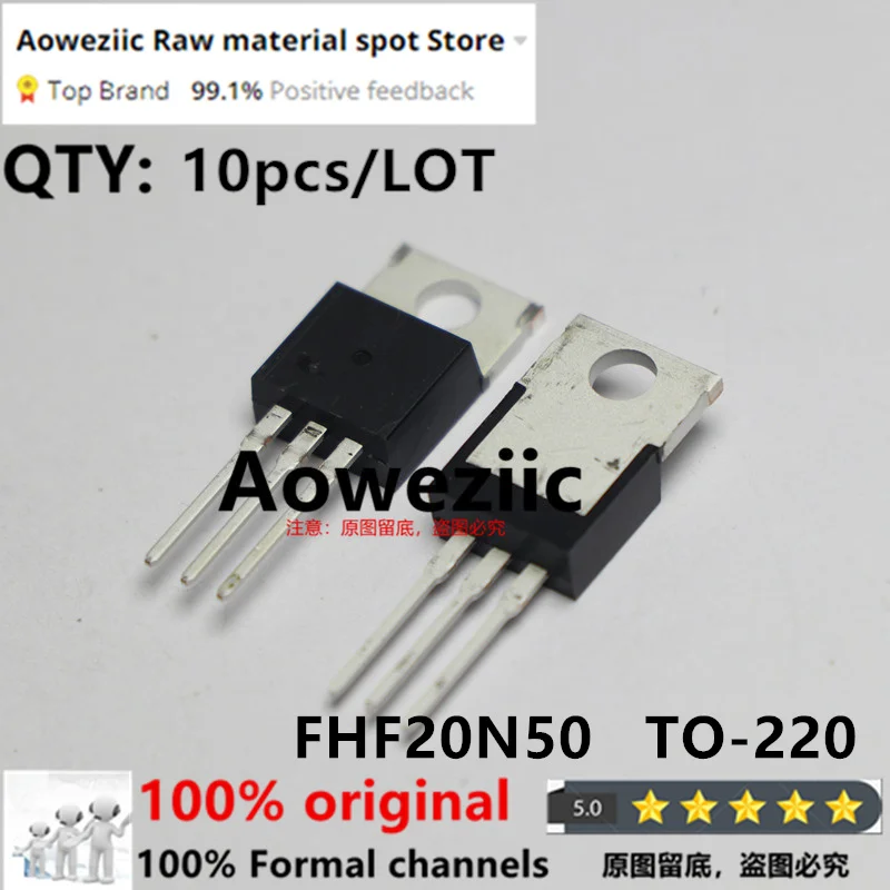 10 unidades/lote SVF20N50F SVF20N50 o SVF20N60F SVF20N60 o SVF18N50F SVF18N60F SVF18N60T SVF18N65F TO-220F 500V MOSFET