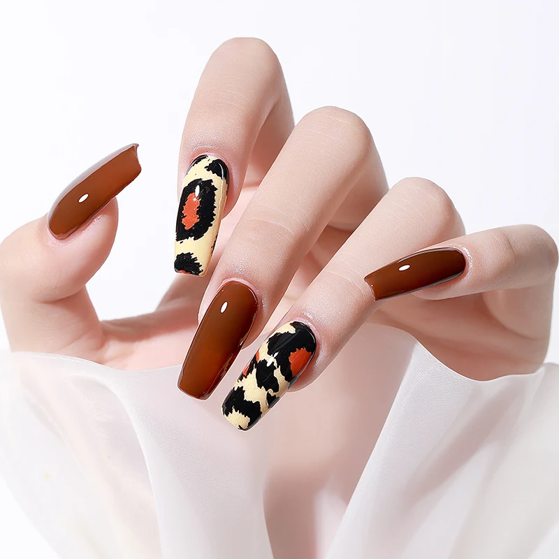 AS 15ml Transfer Foil Gel Nail Polish Soak Off Led Uv Gel Varnish Fast Dry Star Sticker Glue Stamp Gel 4