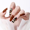 AS 15ml Transfer Foil Gel Nail Polish Soak Off Led Uv Gel Varnish Fast Dry Star Sticker Glue Stamp Gel 4