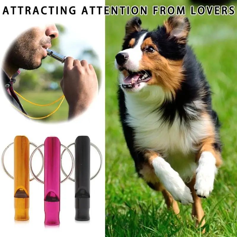 

Dog Training Whistles For Training Ultrasonic Flute Dog Training Supplies Anti-lost Devive For Dogs Trainer Dog Sound Whistle