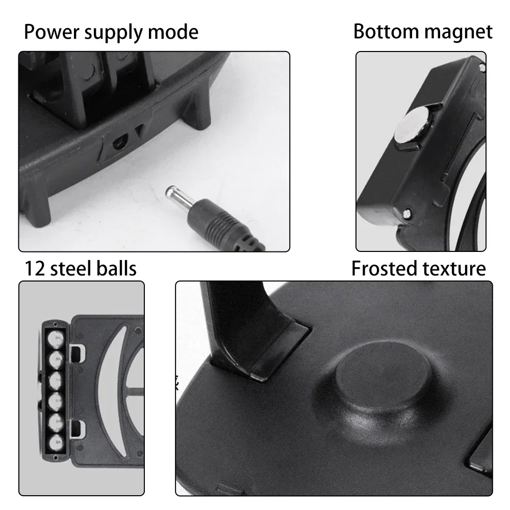 더블 폰 자동 스윙 셰이커 무소음 베어링 카운터 만보계 장치 스마트폰용 범용 스텝 증가 도구