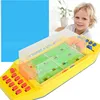 1PCS Two-player Button Table Soccer Toy Board Game Tabletop Football Parent-child Interactive Sport Match Gifts Color random 3