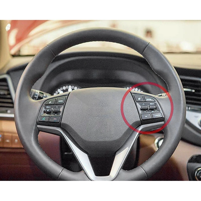 Car Steering Switch Car Steering Wheel Cruise Control Switch Speed Control Switch RH for Hyundai Tucson-96720-D32004X