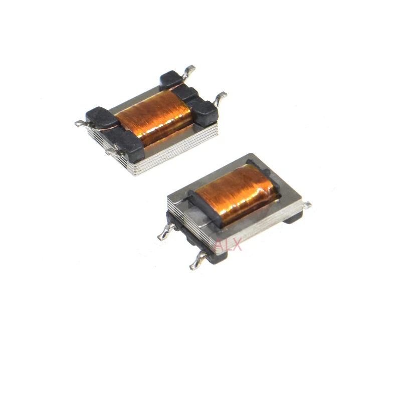 2PCS SMD ED8 Audio 600: 600 1: 1 Nickel Steel Transformer