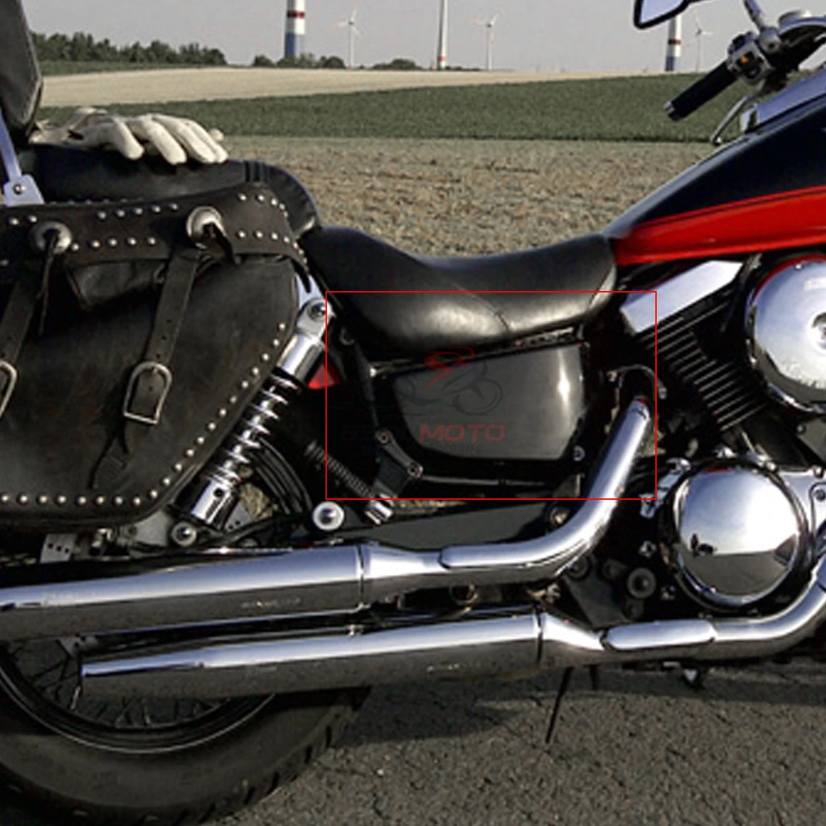 Coque De Protection Pour Klaxon De Moto, ABS Chromé, Pour Yamaha V-star