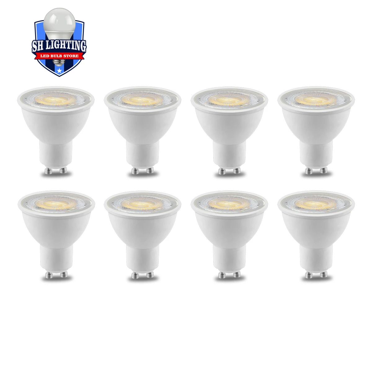 spot led light 1-10PCS Led Spotlight GU10 3W 5W 6W 7W 8W Lighting Bulb 220V Indoor Lighting 3000K 4000K 6000K Bombillas adjustable spotlights