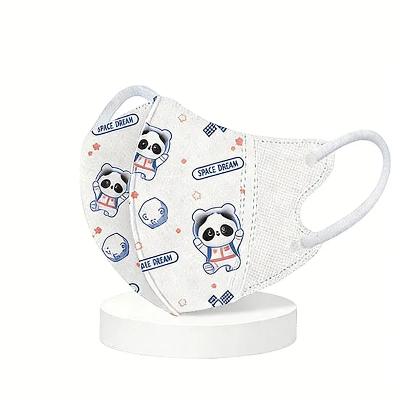 Masque Réutilisable Enfant 4-15 Ans - Lot de 4 Couleurs
