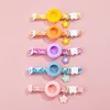 AirTag Cat Collar,print Adjustable Cat Collar with Apple Air Tag Holder,Safety Cat Collars for Girl Boy Cats,Kittens and Puppies 2