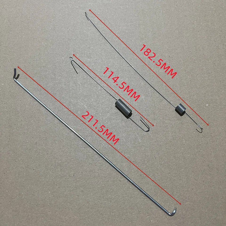 YEAACLAB EX17 Governor Rod Adjusting Spring Throttle Return Spring Fits R-bin EX13 EX17 EX21 EX27 Motor Speed Carb Control Parts(Only Rod