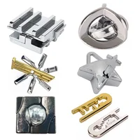 1 pcs Classic Alloy Unlocking Ring Unlocking Magic Puzzle Decryption Game Unlocking Novelty Children Toys Adult Toys 2