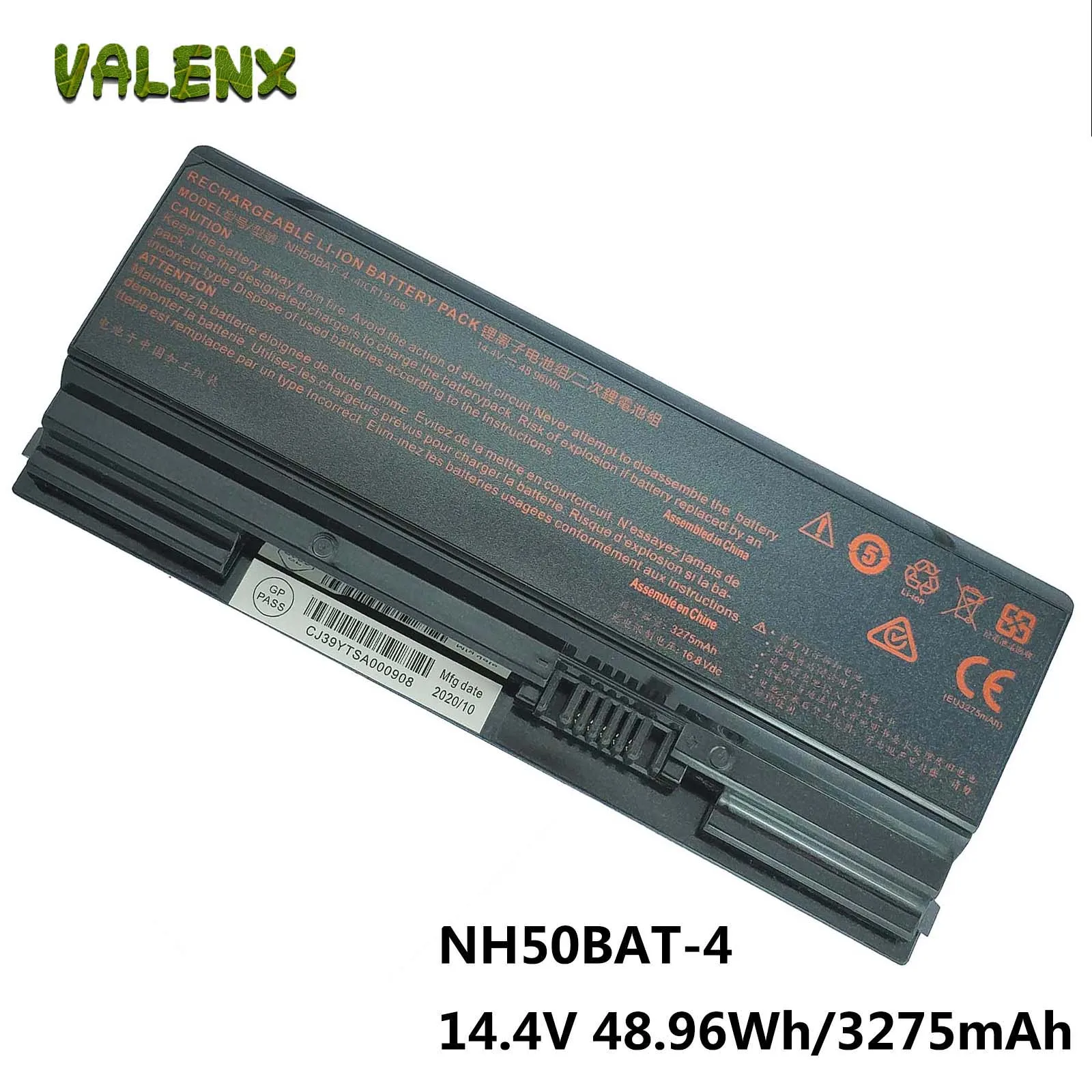 

Аккумулятор для ноутбука Gigabyte G5 GD KC MD NH50BAT-4 AX200NGW для Gigabyte G7 RTX 30 Series