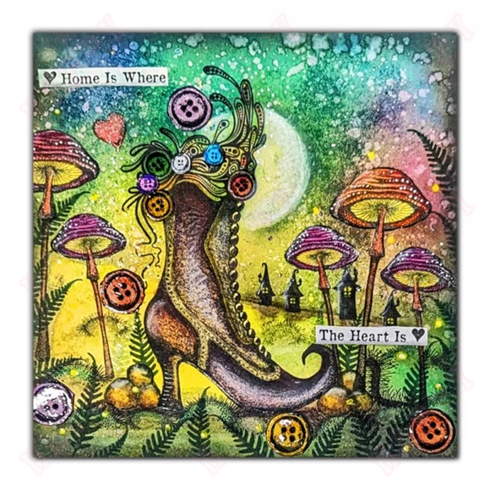 Elf Stamp Collection Diy Scrapbooking Silicone Stamps Decoration Paper Card Album Craft Embossing Template Hallowmas