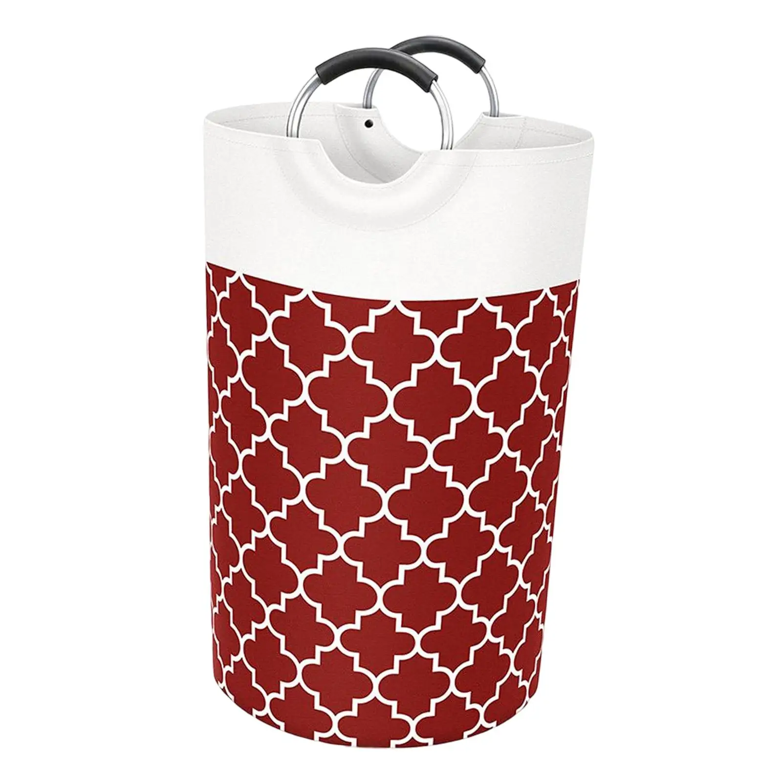 Laundry Organizer Bag Cloth Storage Clothes Basket Laundry Basket for Basement Bathroom Garden