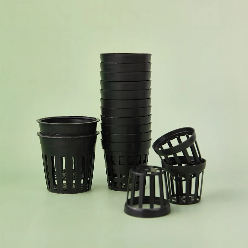 Sustainable Hydroponic Planting Cups for Aquariums - Set of 10 Versatile Water Grass Growers