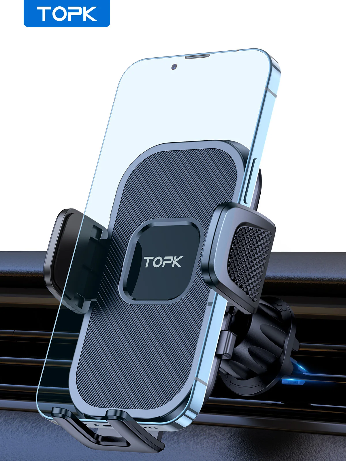 [2-Pack]Phone Holder Car Clip Phone Mount for Car Phone Holder Air Vent Hands Fr