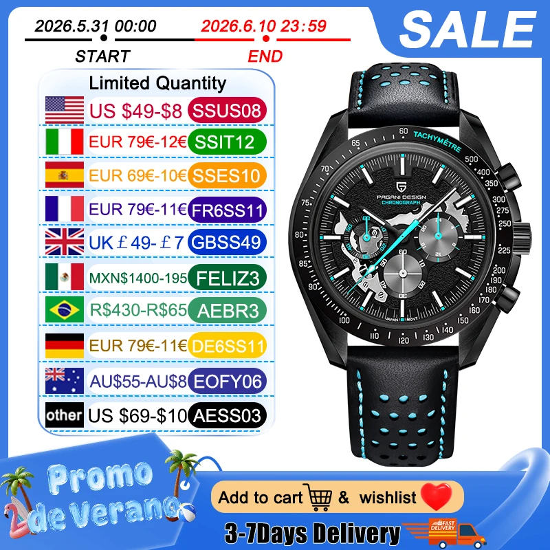 Pagani Design PD-1779 Quartz Watch thumbnail 2