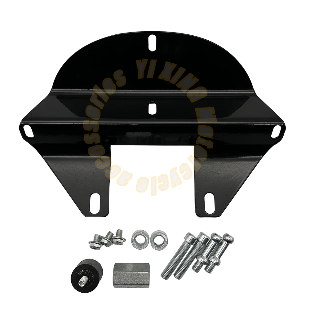 Motorcycle Head light Mask Headlight Fairing Front Cowl Fork Mount for Sportster Dyna FX XL 883 1200