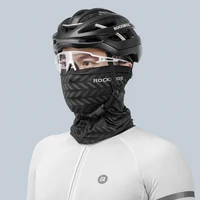 ROCKBROS Sunscreen Mask Summer Ice Silk Riding Facial Mask Anti UV Sweat Absorbing Breathable Sports Scarf Facial Mask Outdoors 1