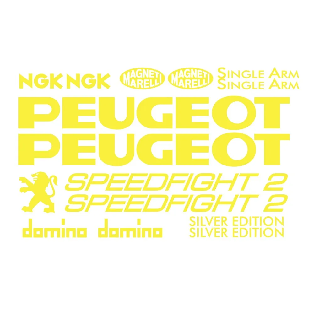 Kit Adesivo Compatibile Per Moto Scooter Peugeot Speedfight 2