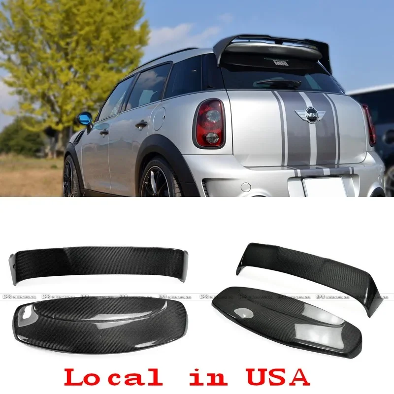 

Накладка на крышу из углеродного волокна для R60 Countryman Duell AG, комплект заднего спойлера на крышу, тюнинг кузова для Mini R60