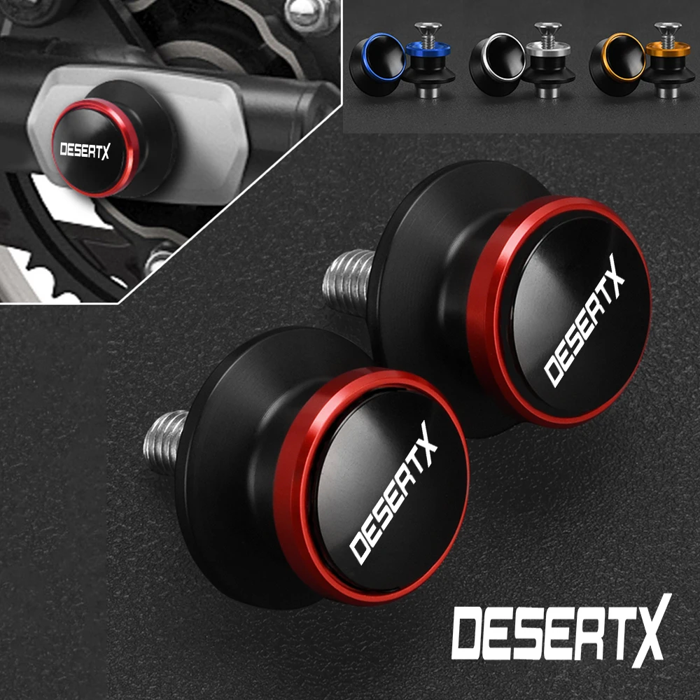 2023 2022 Desert X Moto Desert-X Alluminio 8Mm Bobine Forcellone Per Ducati Desertx Desert-X 2019 2020 Supporto Cursore A Vite
