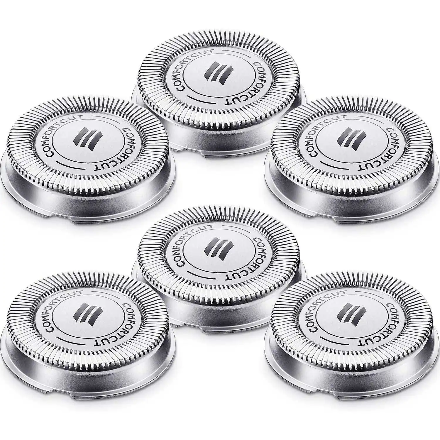 

6 Packs SH30 Replacement Head Shaver Replacement Heads Compatible for Philips Electric Shaver Series 1000, 2000, 3000