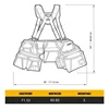 ToughBuilt TB-301-6 Pro Framer Suspension Rig Tools Packaging Bag 3