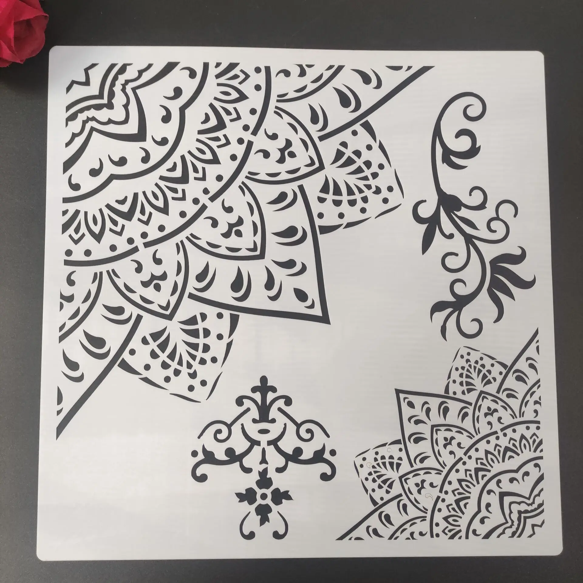 30 * 30Cm Mandala  Diy Layering Stencils Wall Painting Scrapbook Coloring Embossing Album Decorative Template For Walls N70