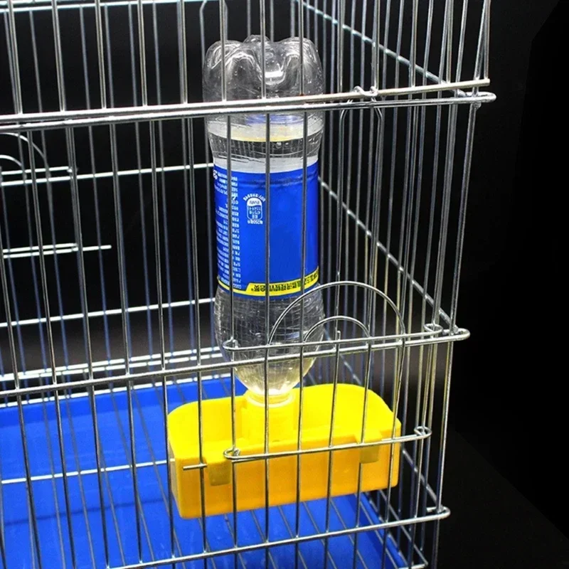 Bird Feeder Water Bottle Drinking Cups Automatic Water Dispenser for Quails Chicken Parrot Pigeons