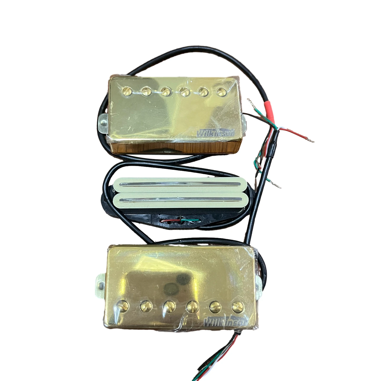 

HSH Wilkinson Humbucker Pickups set Alnico 5 Gold Pickup For LP Electric Guitar Guitar Parts