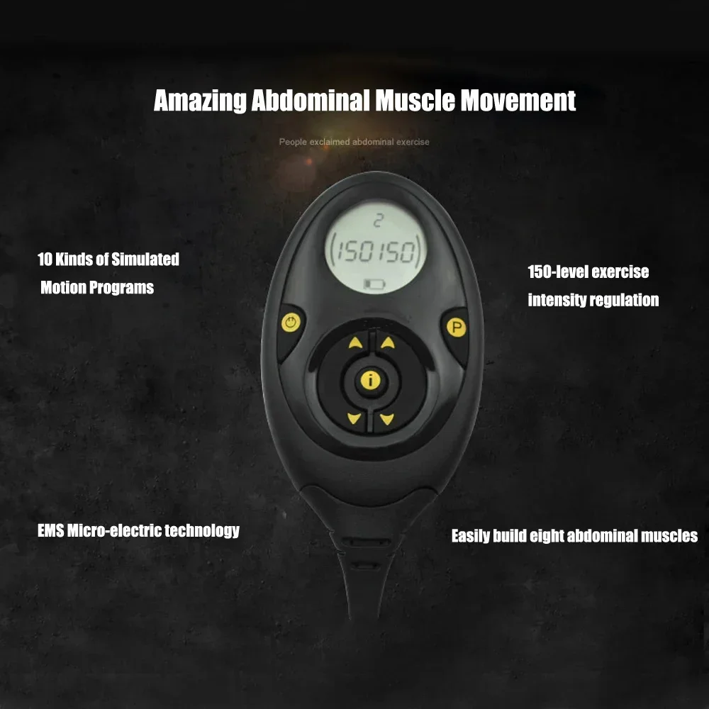 EMS Waist Belt, Abdominal Muscles Slimming Waist Fitness Equipment, Reducing Belly Fat Swinging Waist Belt Shaking Machine