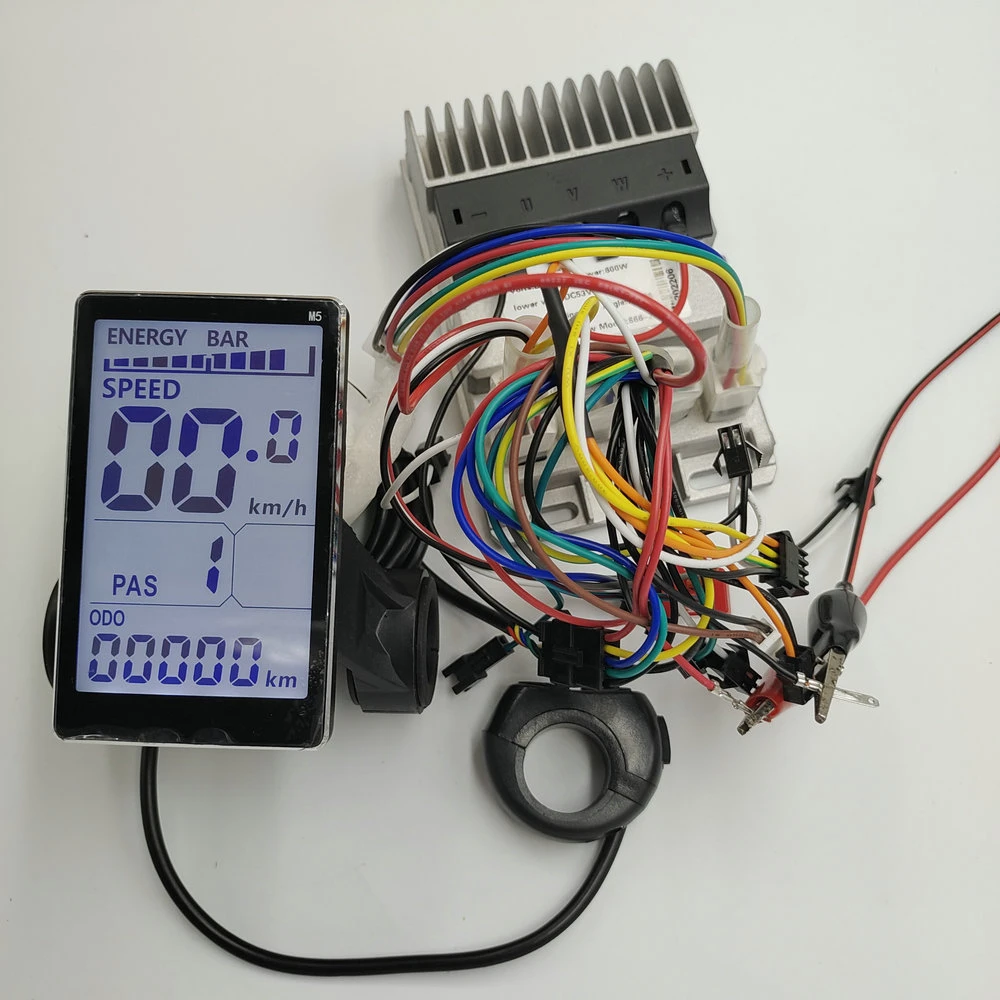 Electric Vehicle Accessories Instrument LCD M5+Sine Wave Cast Aluminum