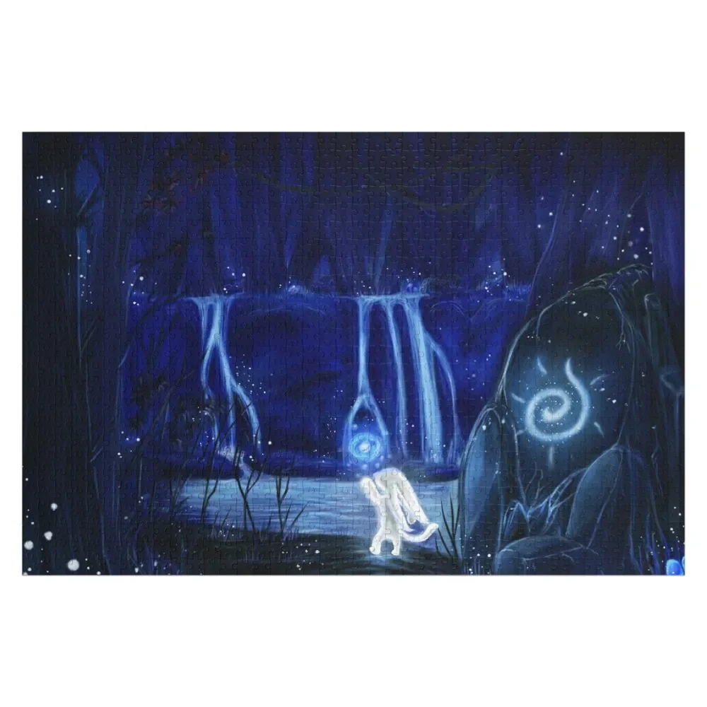 Ori and the will of the wisps Jigsaw Puzzle Custom Wood Custom Name Child Toy Puzzle