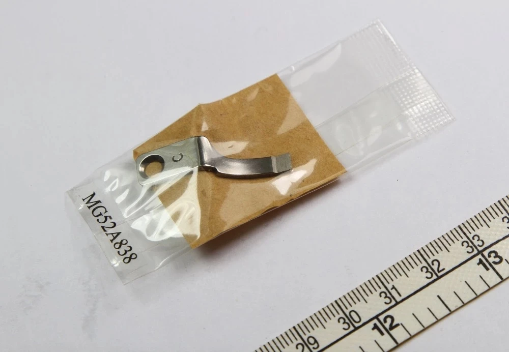 

2 шт. MG52A0838 ножи для резьбы для MITSUBISHI DY359 , PLK-2520A , LY-3310-B1T швейная машина