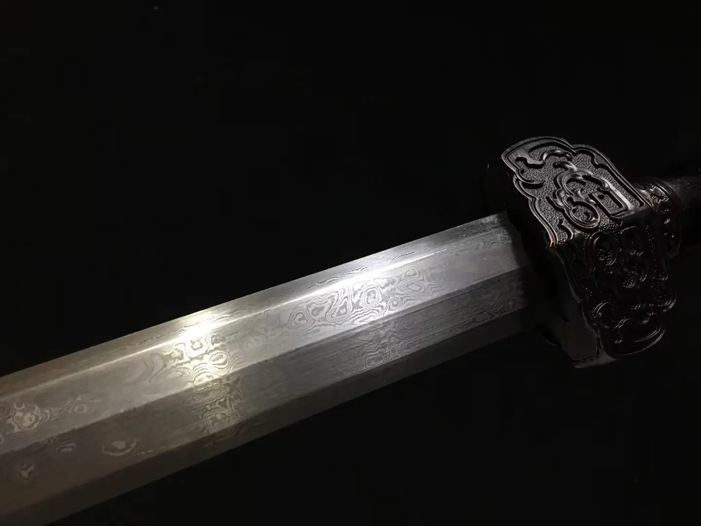 Espada han de oito lados, imperador chinês medieval de 106cm, aço damasco,  espada real, batalha, espada samurai afiada, katana - AliExpress, image size:1440x1080