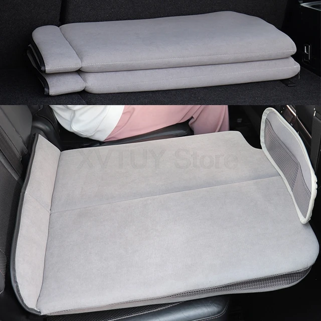 Portable Foldable Car Backseat Sleeping Mattress – SUV Travel & Camping Pad1 Set Foldable Portable Double-Sided Car Backseat Sleeping Mattress Travel Camping Pad for SUV Simple Auto Interior Bed 3