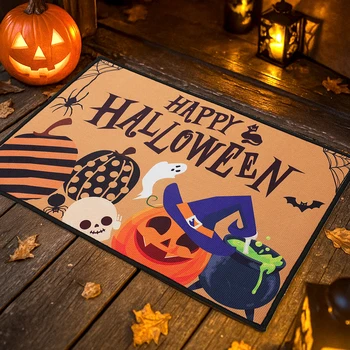 Halloween Velvet Doormat 1