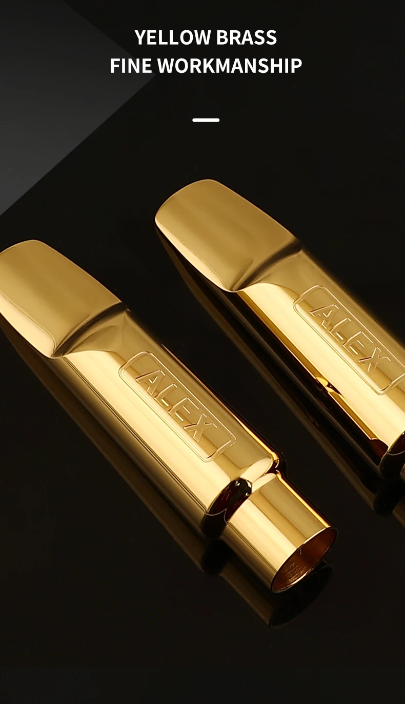 Description Picture 5 of itemALEX Saxophone jazz alto Tenor metal mouthpiece Easy to pronounce Easy to play