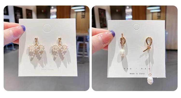 High Quality Silver Earrings For Women  Fashion New Popular  Wholesale of Popular Acceesries