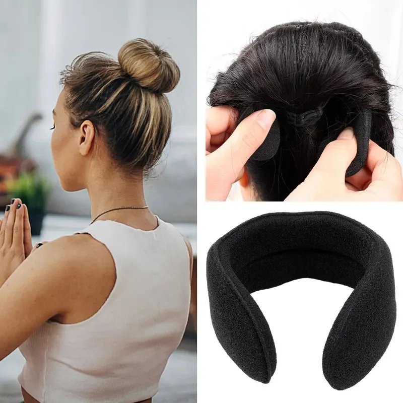Curly Hair Styling Donut Bun Maker and Headband Tool