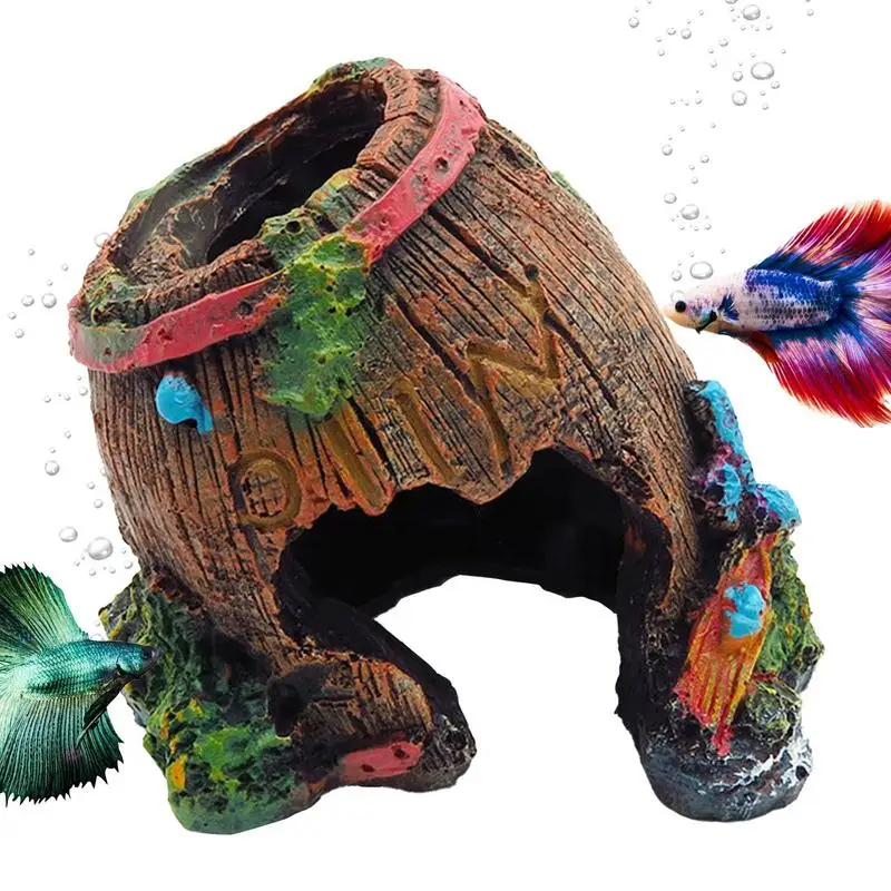 

Reptile Hiding Large Cave Fish Hiding Cave Aquarium Turtle Reptile Basking Hide Habitat Shelter High Simulation Rock Hide Cave