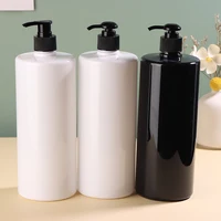 Distributeur de savon de 1000ml, 1 pièce, pour salle de bains, grande capacité, bouteilles de shampoing, Gel douche, Lotion rechargeable, conteneur de stockage de liquide 
 ﻿ 1