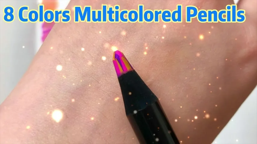 Caelura 8 Regenbogen-Buntstifte - Magische Farbverläufe Für Kleine Künstler