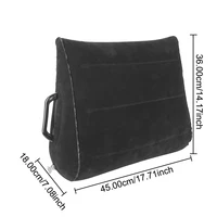 Portable Inflatable Pillow For Travel Camping Sleeping Foot Pillow Elevation Leg Pillows PVC Wedge Pillow Knee Cushion 2